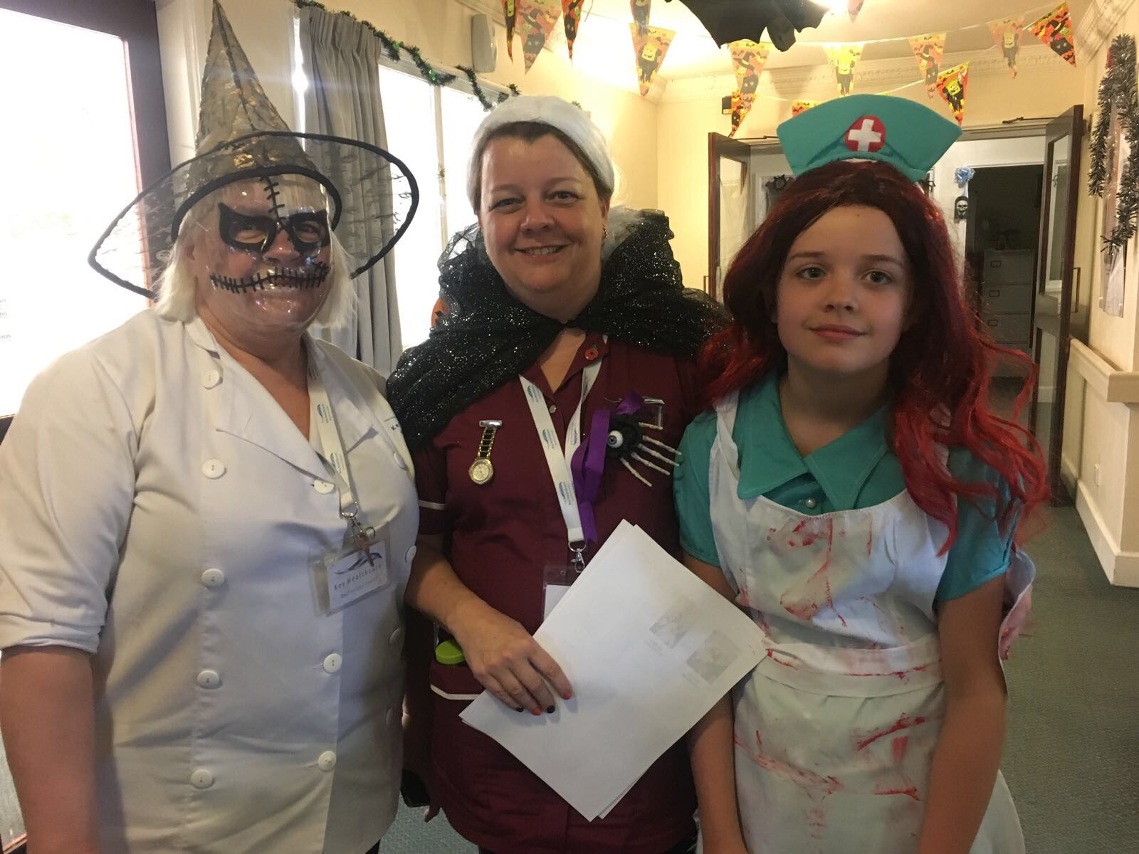 Spooky Uniform at Halloween!: Key Healthcare is dedicated to caring for elderly residents in safe. We have multiple dementia care homes including our care home middlesbrough, our care home St. Helen and care home saltburn. We excel in monitoring and improving care levels.